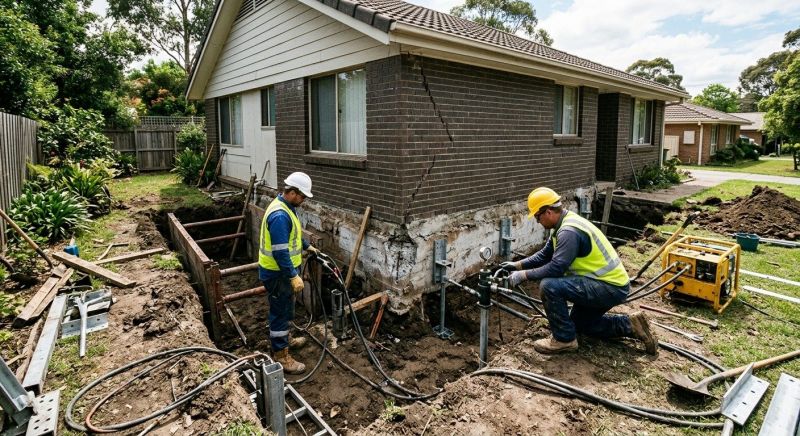 Foundation Repair project example